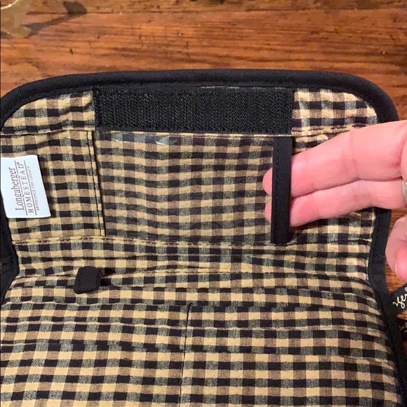 Longaberger Homestead fabric trifold wallet - Picture 7 of 12